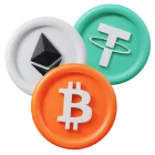 All cryptocurrencies are supported at Big Thunder Slots Online Casino